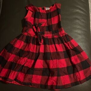Carters Plaid Dress Sz 2T